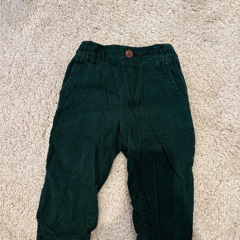 Gap Green Corduroy Pants - 12-18 months